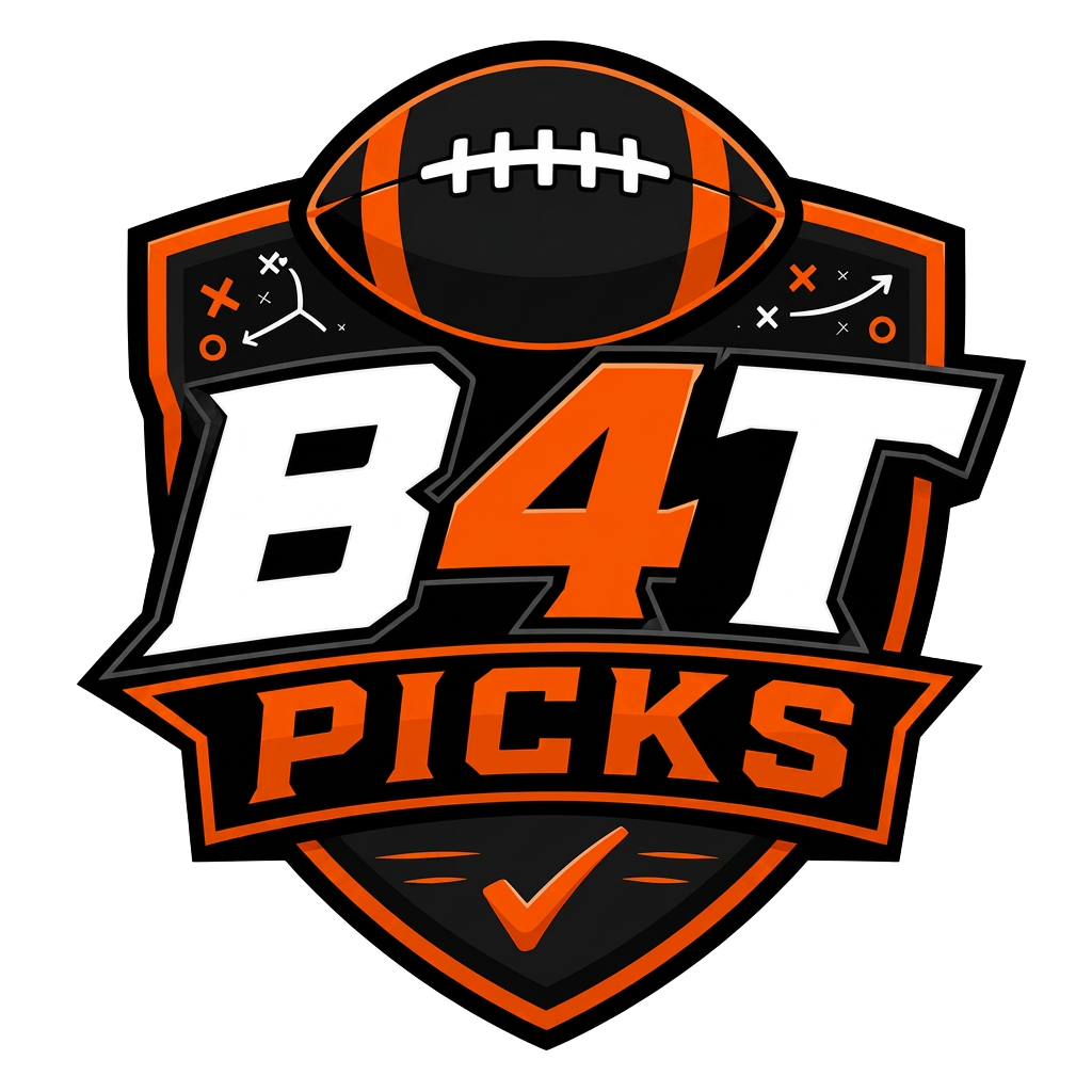 B4T Picks logo center field